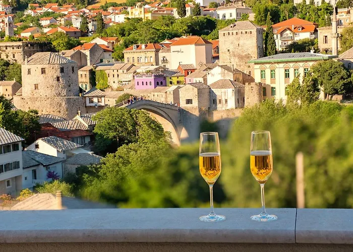 Lejlighed Sky Penthouse Old Bridge With Sauna And Jacuzzi